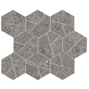 Boost Stone Smoke Mosaico Hex 28.5x25 - 9 мм