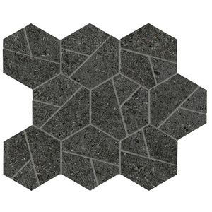 Boost Stone Tarmac Mosaico Hex 28.5x25 - 9 мм