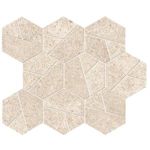 Boost Stone Ivory Mosaico Hex 28.5x25 - 9 мм