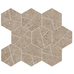 Boost Stone Clay Mosaico Hex 28.5x25 - 9 мм