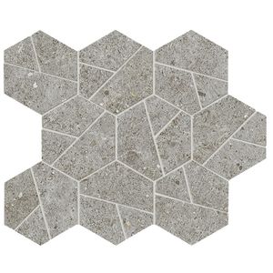 Boost Stone Grey Mosaico Hex 28.5x25 - 9 мм