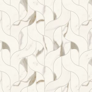 Marvel Calacatta Sublime Mosaico Waterfall Lappato 30.5x27.7 - 9 мм