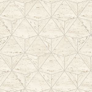 Marvel Travertino White Mosaico Origami 41x28 - 9 мм
