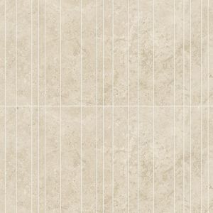 Marvel Travertino Pearl Cross Chiselled Urban Grid 60x29.5 - 9 мм