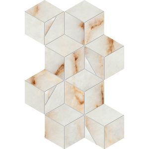 Marvel Diva Ice Crystal Mosaico Hex Lapp. 40.3x23.3 - 9 мм