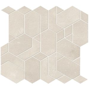 Boost White Mosaico Shapes 33.5x31 - 9 мм