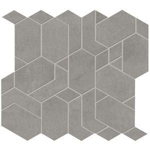 Boost Grey Mosaico Shapes 33.5x31 - 9 мм
