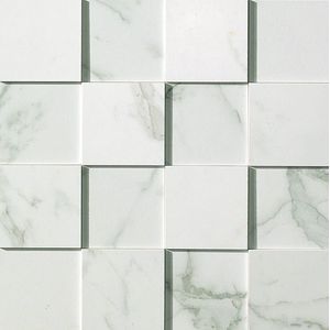 Marvel Calacatta Extra Mosaico 3D 30x30 - 10 мм