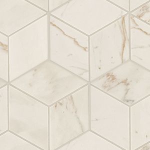 Marvel Cremo Delicato Mosaico Esagono Lappato 35x30 - 10 мм