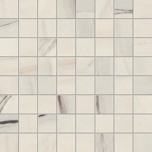 Marvel Bianco Fantastico Mosaico Matt 30x30 - 9 мм