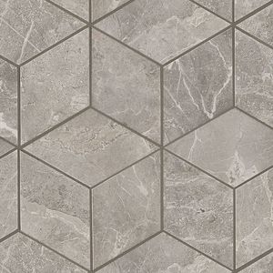 Marvel Grey Fleury Mosaico Esagono Lappato 35x30 - 10 мм