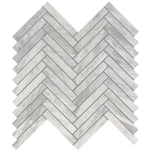 Marvel Bardiglio Grey Herringbone Wall 30.5x30 - 8.5 мм