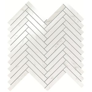 Marvel Carrara Pure Herringbone Wall 30.5x30 - 8.5 мм