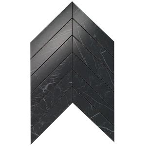 Marvel Nero Marquina Chevron Wall 30.5x25 - 8.5 мм
