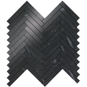 Marvel Nero Marquina Herringbone Wall 30.5x30 - 8.5 мм