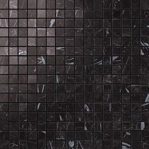 Marvel Nero Marquina Mosaico Lappato 30x30 - 10 мм