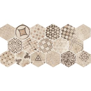 Equipe Hexatile Cement Cement Garden Sand EQ-10D 20x17.5 - 9 мм