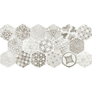 Equipe Hexatile Cement Garden Grey EQ-10D 20x17.5 - 9 мм